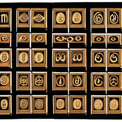**Traditional Thai script development**: "Elegant evolution of Thai alphabet calligraphy from ancient Khmer and Mon influences to modern stylized forms, Sukhothai era, highlighting vowel and tone mark additions, intricate details, historical significance."