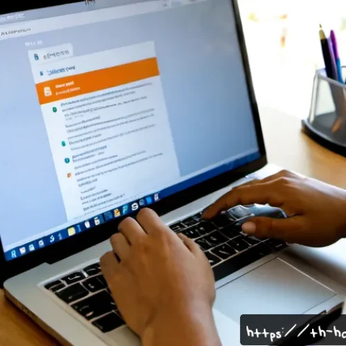 Home 29 한글 파일 복구 방법 - Photorealistic Thai office worker recovering a corrupted digital document on a laptop, close-up over...